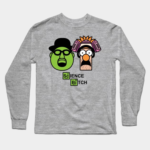 Muppets Breaking Bad Mashup Long Sleeve T-Shirt by stayfrostybro